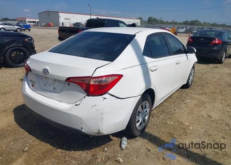 2017 Toyota Corolla L z USA, uszkodzony, nr VIN 2T1BURHE0HC859897